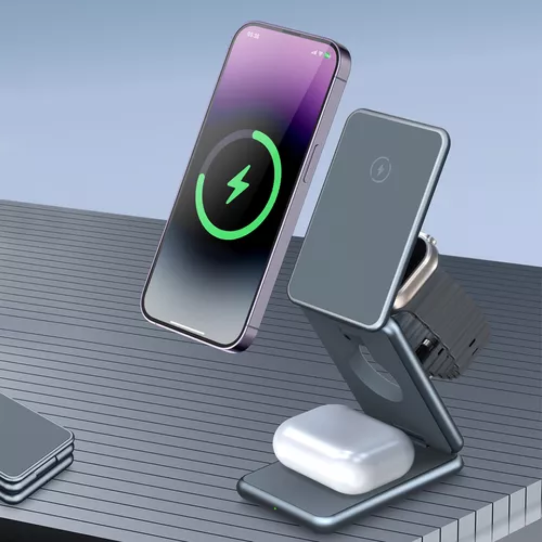 Miniatura 4 de Soporte De Carga Inalámbrico Plegable